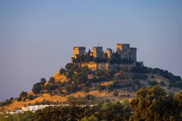 Castelo Almodovar Del Rio Andaluzia Espanha — Fotografia de Stock