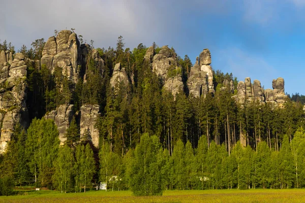 Teplice Adrspach Rocks Boemia Orientale Repubblica Ceca — Foto Stock