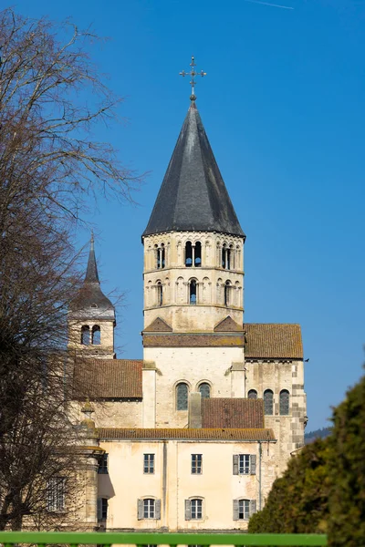 Abadía Benedictina Cluny Departamento Saone Loire Región Bourgogne Francia — Foto de Stock