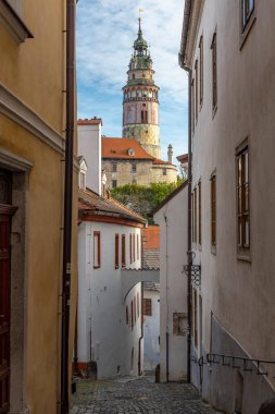 Cesky Krumlov eski kasaba, UNESCO sitesi, Güney Bohemya, Çek Cumhuriyeti