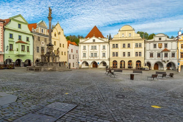 Cesky Krumlov Cidade Velha Site Unesco Boêmia Sul República Checa — Fotografia de Stock