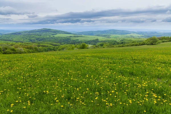 Spring Landscape White Carpathians Czech Republic — Stock fotografie