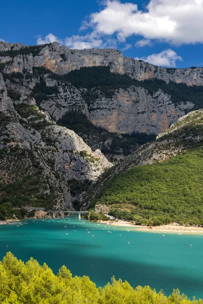 Lake Sainte Croix Var Department Provence France — Stock Photo, Image