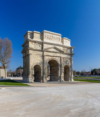 Roman triumphal arch, Orange, UNESCO world heritage, Provence, France