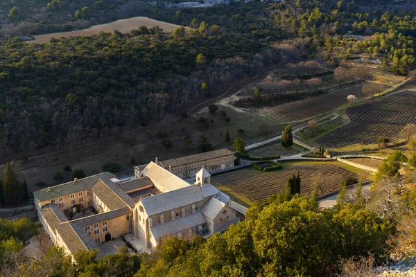 法国Provence Alpes Cate Azur Senanque修道院 — 图库照片