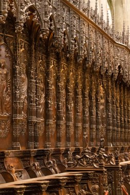 Auch Katedrali (Cathedrale Sainte-Marie d Auch), UNESCO sitesi, Midi-Pyrenees, Fransa