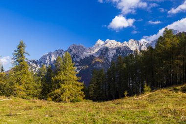 Landscape near Vrsic, Triglavski national park, Slovenia