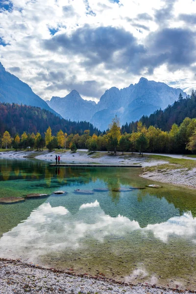 Jasna Pond Kranjska Gora Triglavski National Park Slovenia — Stockfoto