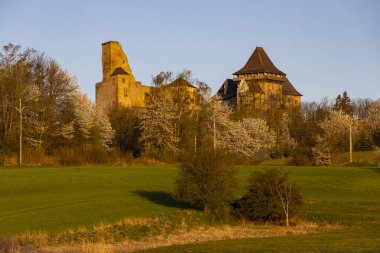 Lipnice Nad Sazavou kalesi, Vysocina bölgesi, Çek Cumhuriyeti