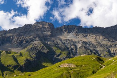 Lac du Mont Cenis yakınlarındaki manzara, Savoy, Fransa