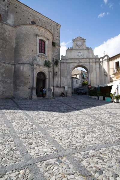 Katedrála Santa Maria Gerace Kalábrii Itálie — Stock fotografie