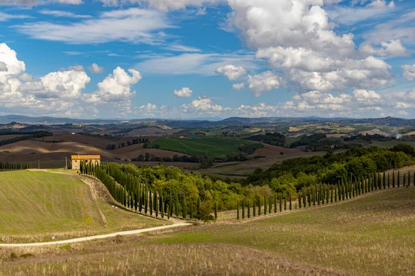 Typical Tuscan Landscape Val Orcia Italiy — Stock Photo, Image