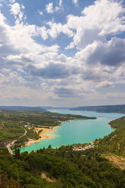 Lake Sainte Croix Var Department Provence France — Fotografia de Stock