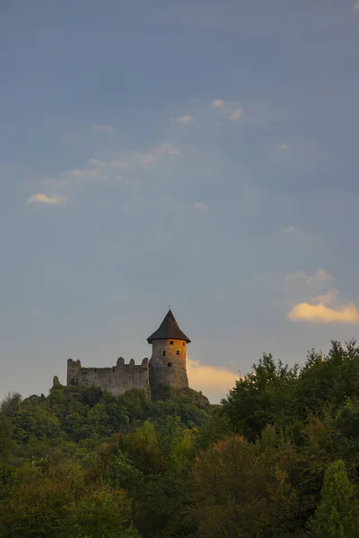 斯洛伐克匈牙利边境的Somoska城堡 — 图库照片