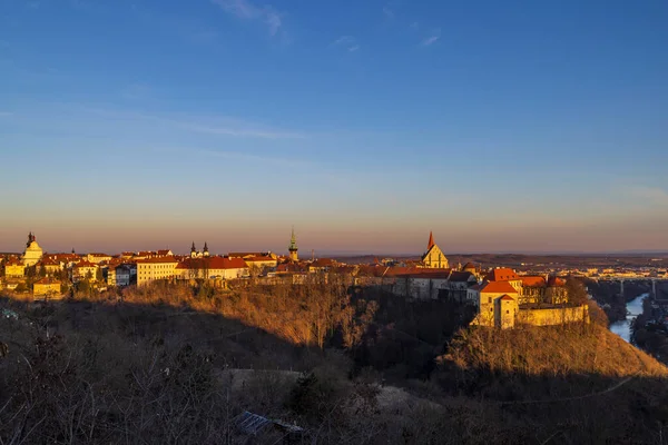 Исторический Город Znojmo Southhern Moravia Czech Republic — стоковое фото