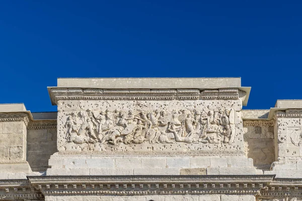 Roman Triumphal Arch Orange Unesco World Heritage Provence France — Stock Photo, Image