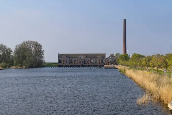 Woudagemaal Největší Čerpací Stanice Světě Unesco Site Lemmer Friesland Netherlands — Stock fotografie