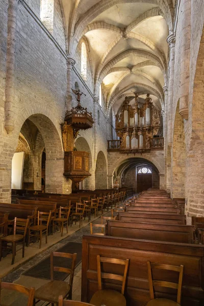 Interior Saint Just Church Arbois Department Jura Franche Comte France — Stockfoto