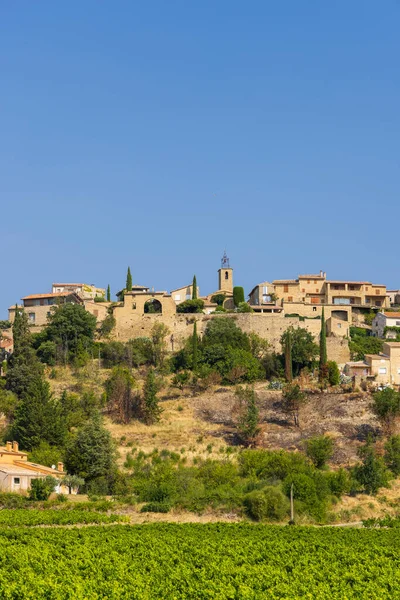 Typische Kleinstadt Faulcon Provence Frankreich — Stockfoto