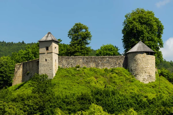 Castello Brumov Brumov Bylnice Moravia Repubblica Ceca — Foto Stock