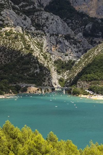 Lake Sainte Croix Var Department Provence France — Stock Photo, Image