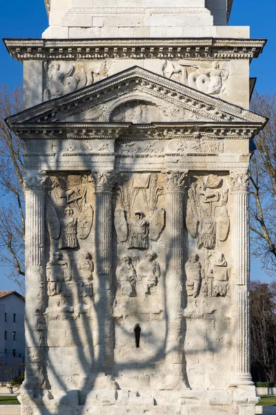 Roman Triumphal Arch Orange Unesco World Heritage Provence France — Fotografia de Stock