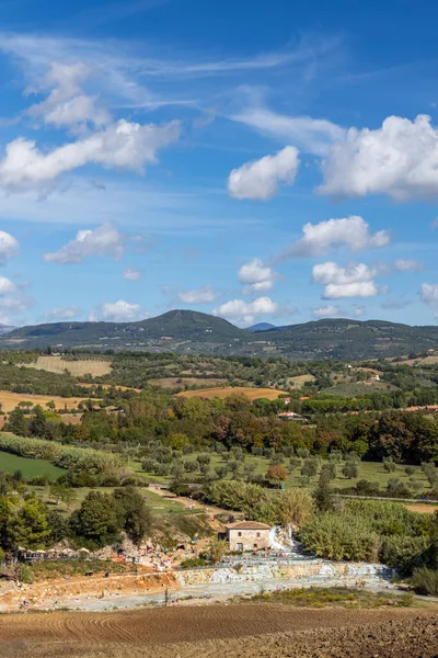 Cascate Del Mulino Saturnia Toskana Italien — Stockfoto