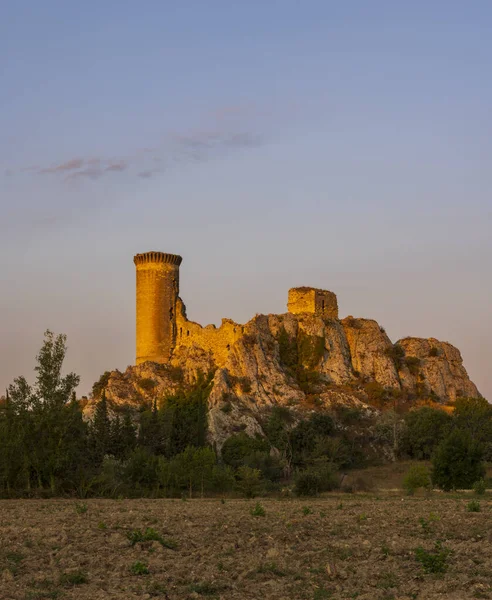 Chateau Hers Ruins Chateauneuf Pape Provence France — Stock Photo, Image