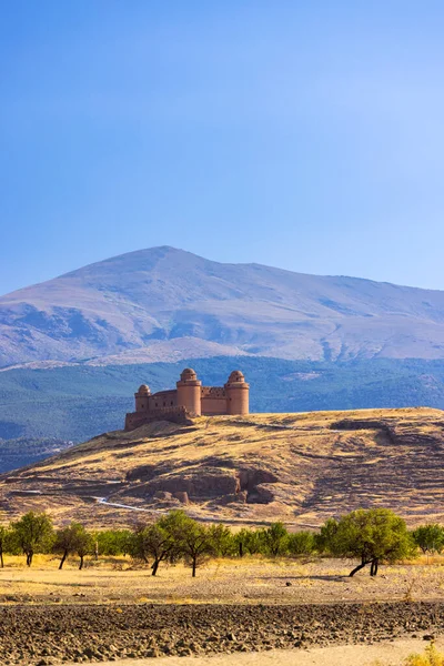 Castillo Calahorra Con Sierra Nevada Andalucía España —  Fotos de Stock
