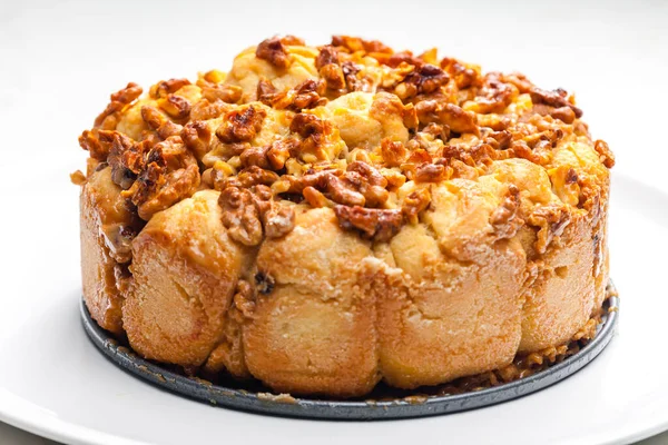 Still Life Walnuts Cake — Stock Photo, Image
