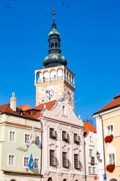 Stadt Mikulov Südmähren Tschechien — Stockfoto