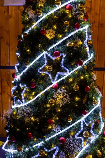 Weihnachtsbaum Prag Tschechische Republik — Stockfoto
