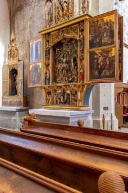 St. Egidius Basilica in Bardejov, UNESCO site, Slovakia
