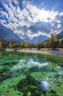 Jasna pond near Kranjska Gora, Triglavski national park, Slovenia