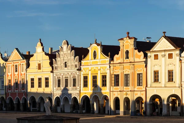 Telc Patrimonio Humanidad Unesco Moravia Del Sur República Checa —  Fotos de Stock