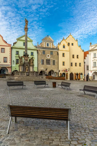 Старый Город Чески Крумлов Сайт Unesco Южная Чехия — стоковое фото
