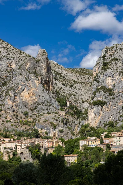 Chapelle Notre Dame Moustiers Sainte Marie Alpes Haute Provence Provence — Φωτογραφία Αρχείου