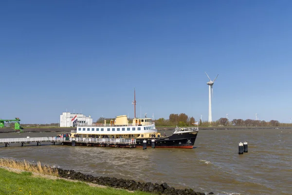 Történelmi Sétahajó Medemblik Hollandia — Stock Fotó