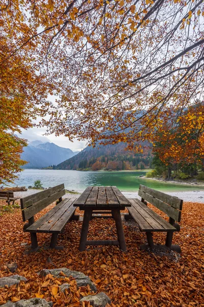 Lago Predil Província Udine Itália — Fotografia de Stock