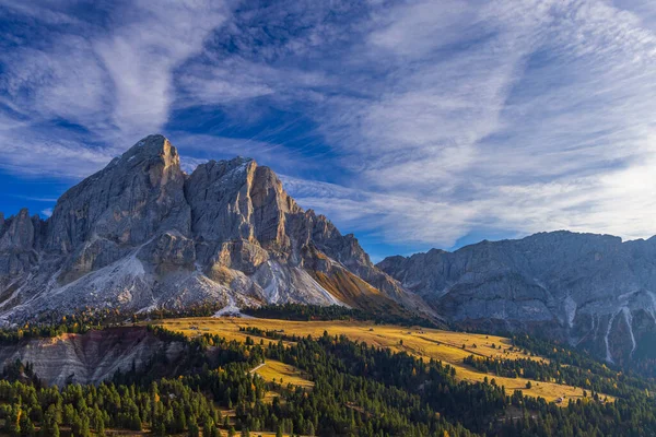 Peitlerkofel Mountain Dolomiti San Martin Tor South Tyrol Italy — Fotografia de Stock