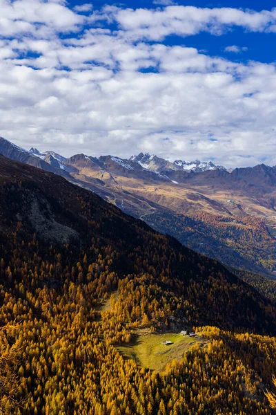 Krajobraz Pobliżu Timmelsjoch Droga Alpejska Dolina Oetztal Austria — Zdjęcie stockowe