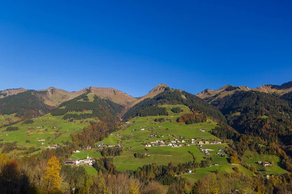 Khas Lanskap Dekat Sankt Gerold Dan Bludenz Bregenzer Wald Bregenz — Stok Foto