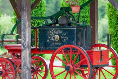 Macaristan 'daki klasik itfaiye aracı.