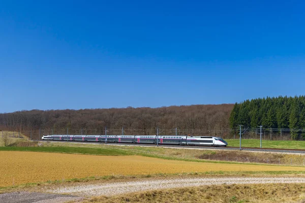 北フランスで最速の列車Tgv — ストック写真