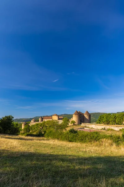 Castello Chateau Berze Chatel Dipartimento Saone Loire Borgogna Francia — Foto Stock