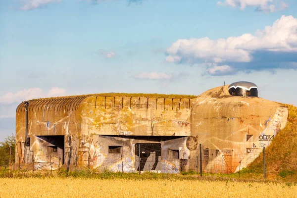 Bunker Morávia Sul República Checa — Fotografia de Stock