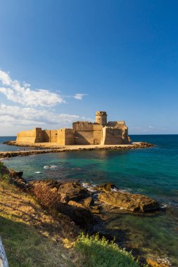 Isola di Capo Rizzuto Kalesi, Crotone ili, Calabria, İtalya