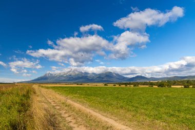 Yaz mevsiminde High Tatras, Slovakya