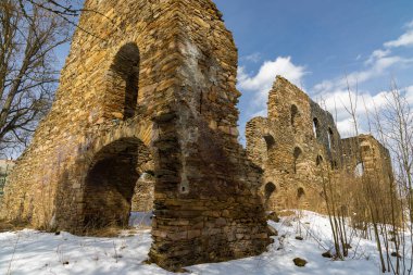 Demir Fabrikası - Kovarska 'da kömür, Krusne Hory, Çek Cumhuriyeti