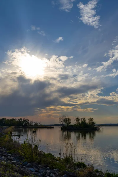Nove Lyny Lake Södra Mähren Tjeckien — Stockfoto